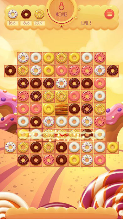 Donut Pop - Match 3 Game screenshot 2