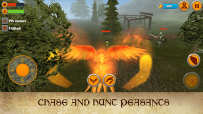 Phoenix Fire Bird Survival Simulator 3D screenshot 3