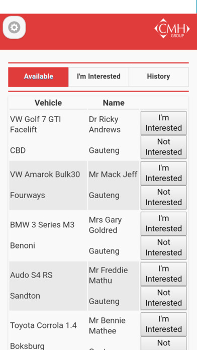 Used Car Buyers App screenshot 2