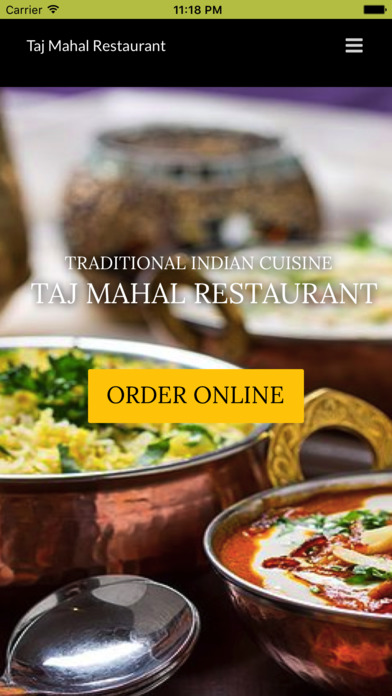 Taj Mahal Restaurant screenshot 2