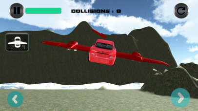 Futuristic Flying Car Driving screenshot 2