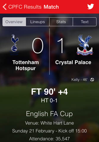 Crystal Palace FC screenshot 3