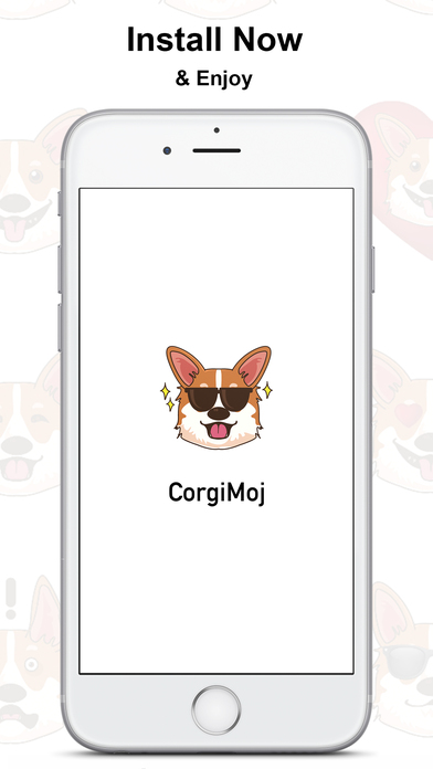 CorgiMoj - Corgi Emoji & Stickers screenshot 4