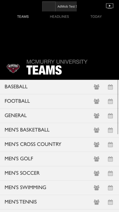 McMurry University War Hawks screenshot 2