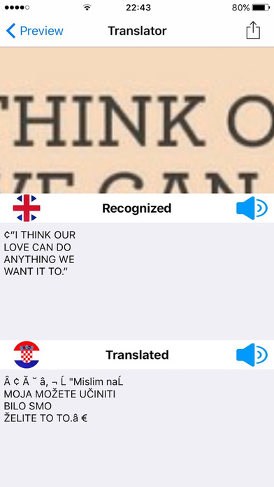 Translate Photo App screenshot 2