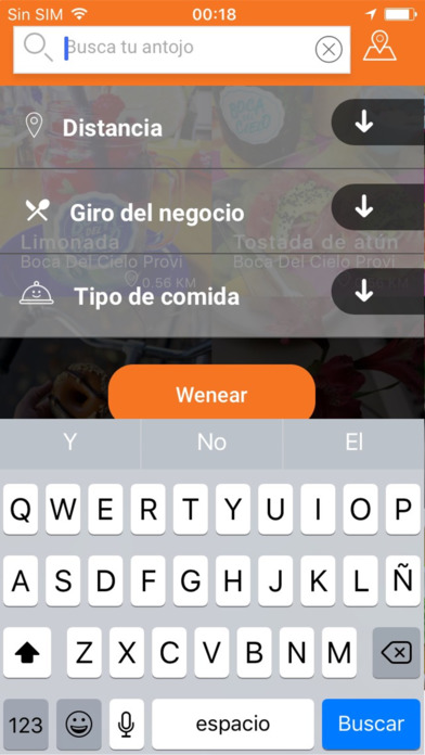 Weno App screenshot 2