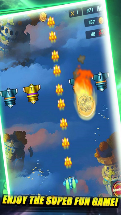 Hero Sky Fighter Shoot screenshot 2