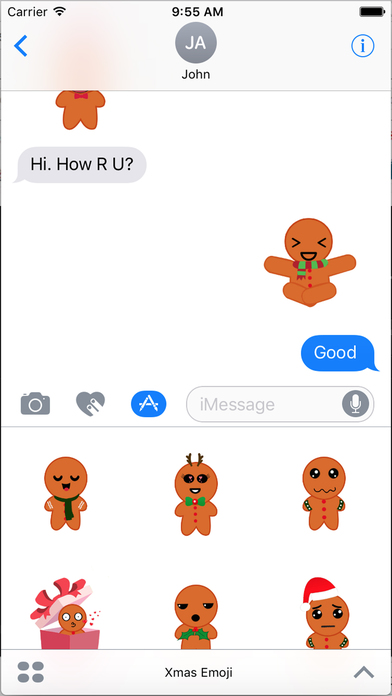 Xmas Emoji - Christmas Emojis Plus screenshot 3