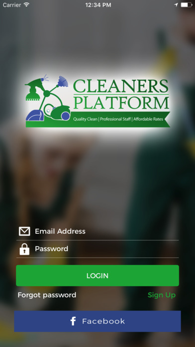 Cleaners Platform screenshot 2
