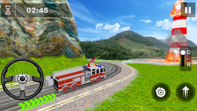 Fire Fighter Operation - Truck Driving screenshot 4