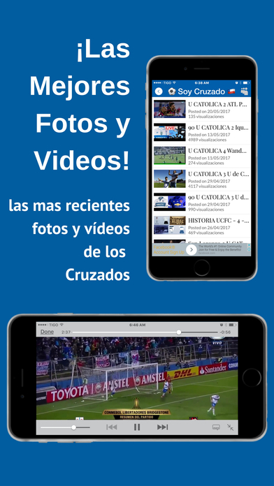 Soy Cruzado - Fútbol de la UC de Chile screenshot 2