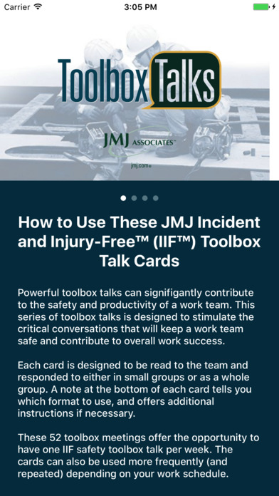 JMJ Toolbox Talks screenshot 3