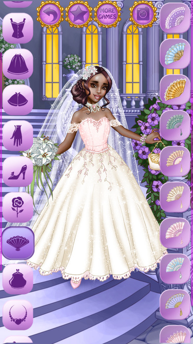 Cinderella Wedding Dress Up - games for girls screenshot 3