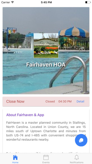 Fairhaven HOA screenshot 2