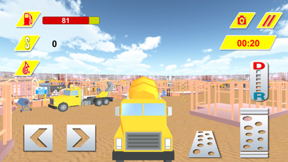 City Construction Truck Simulator HD screenshot 4