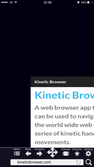 Kinetic Browser screenshot 3