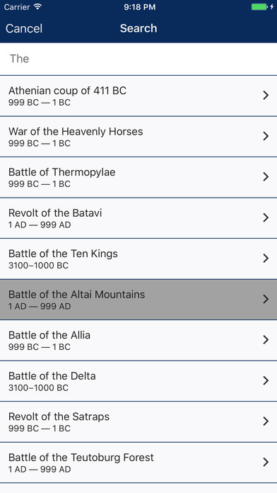 Ancient Wars: Trivia, Flashcards, Reference screenshot 4