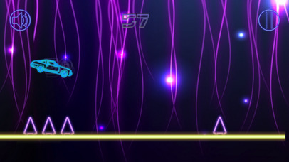 Neon Car Race screenshot 2