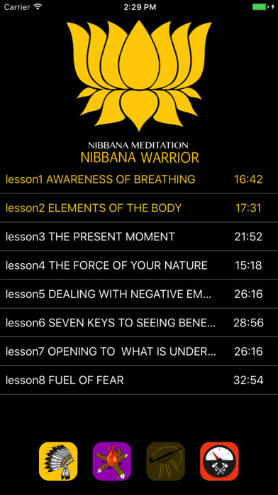 Nibbana Warrior Meditation screenshot 3