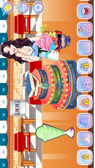 Princess Wedding cake maker - girly games screenshot 4