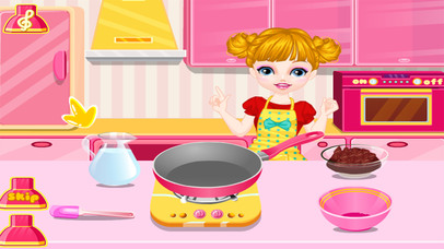 العاب طبخ كعكة ماما سارة الجميلة - العاب بنات طبخ screenshot 2