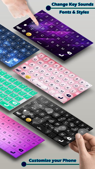 Pro Keyboard For iPhone: Ultimate Color Themes screenshot 2