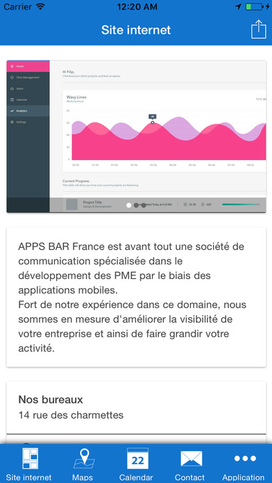Apps Bar France screenshot 2