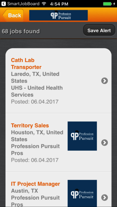 Profession Pursuit Job Search screenshot 2