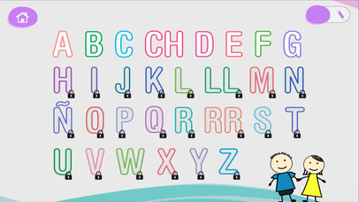 CHIMKY Trace Spanish Alphabets screenshot 2