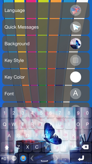 Cool Keyboard Change.r With Custom Theme Layout screenshot 2