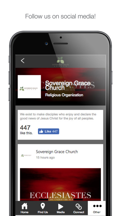 Sovereign Grace Church Dayton screenshot 2