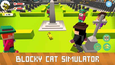 Blocky Cat Simulator screenshot 3