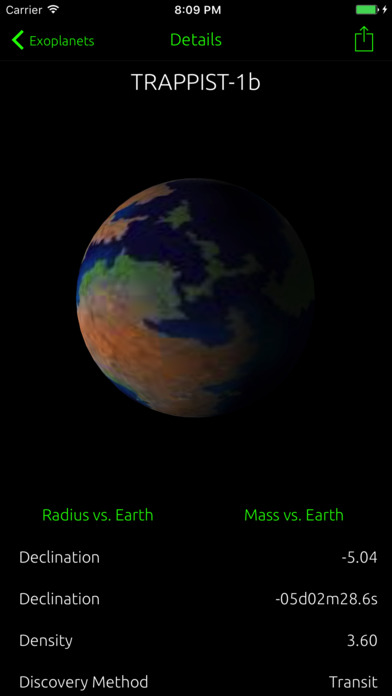 Exoplanets vs Earth screenshot 2
