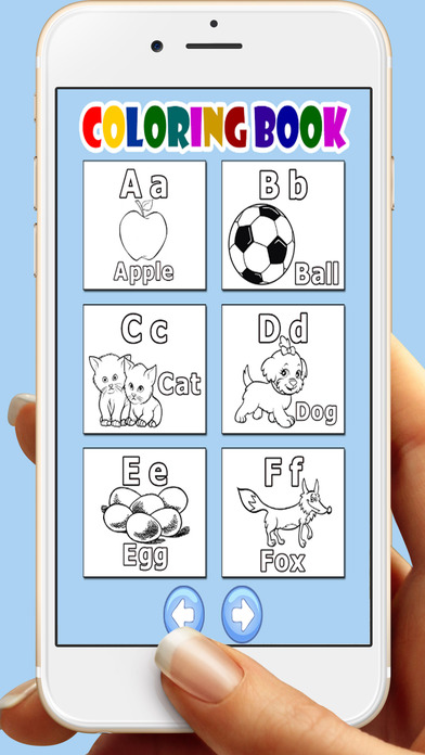 Coloring Book ABC Games For Kide screenshot 2
