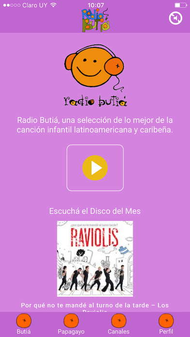 Radio Butiá screenshot 2
