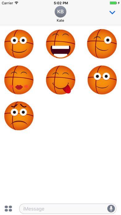 Basketball Emojis - Moji for nba Games screenshot 2