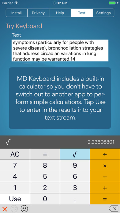 MD Keyboard screenshot 4