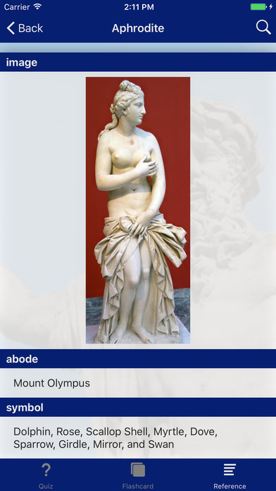 Greek Mythology: Trivia, Flashcards, Reference screenshot 3