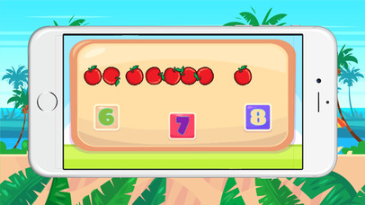 Fruits counting : Kids basic math screenshot 2