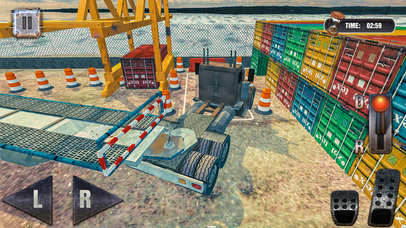 Port Truck Parking Simulator screenshot 2