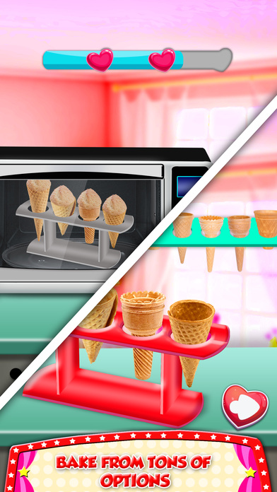 DIY Ice Cream On Cupcake! Cool Desserts Chef Game screenshot 3