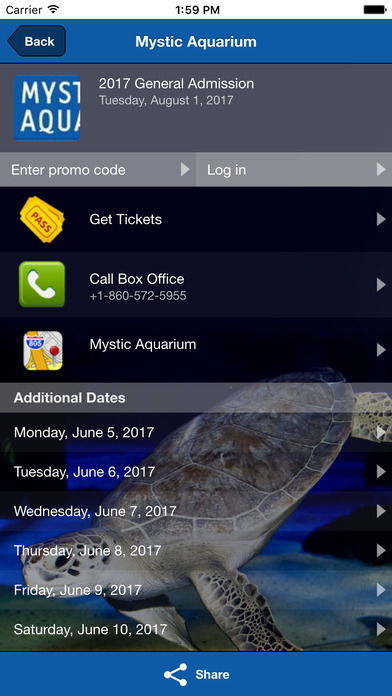 Mystic Aquarium App screenshot 3
