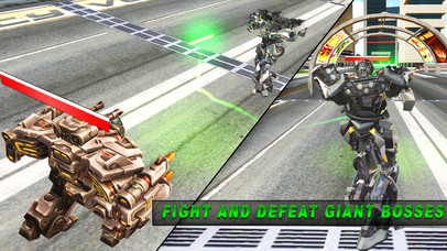 Sports Car War Robots: Iron Kill Games screenshot 2