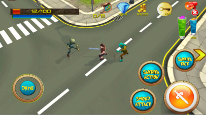 Commando Blade Furious Zombies Infinity Kill screenshot 2