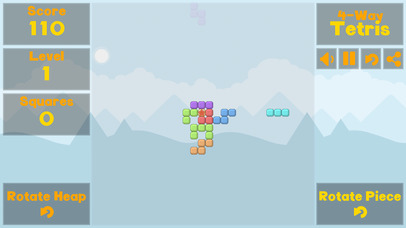4-Way Tetris screenshot 2