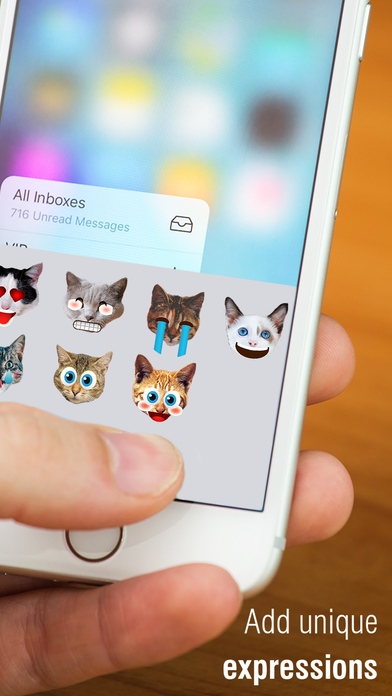 Emoji My Cat: Make Custom Emojis of Cats Photos screenshot 3