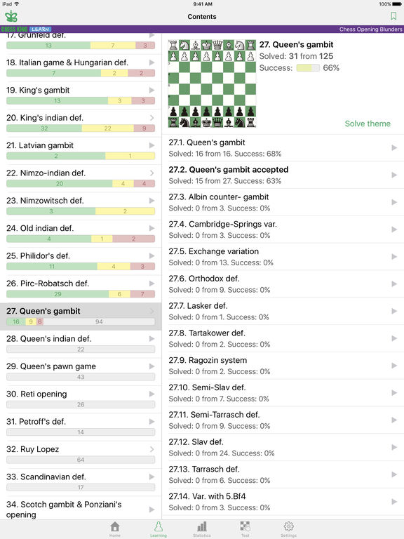Chess Opening Blundersscreeshot 3