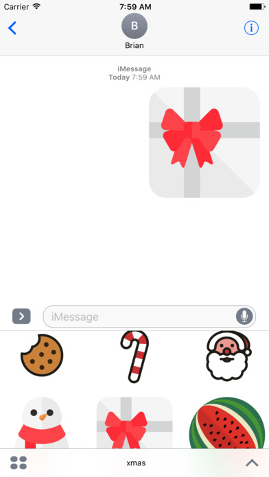 Christmas Sweetie Stickers screenshot 2