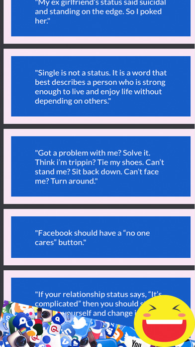 Status & Quotes for Facebook And Social Media screenshot 2