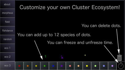 Clusters screenshot 2